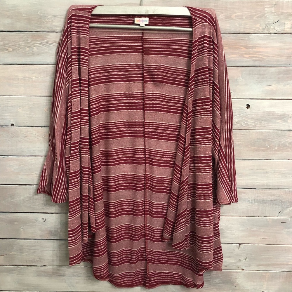 Pink LulaRoe Light fabric cardigan